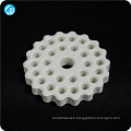 insulating ceramic parts mullite ceramic disc porcelain isolator